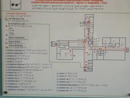 Схема расположения: Учебных кабинетов и кабинетов санитарно-технической направленности.